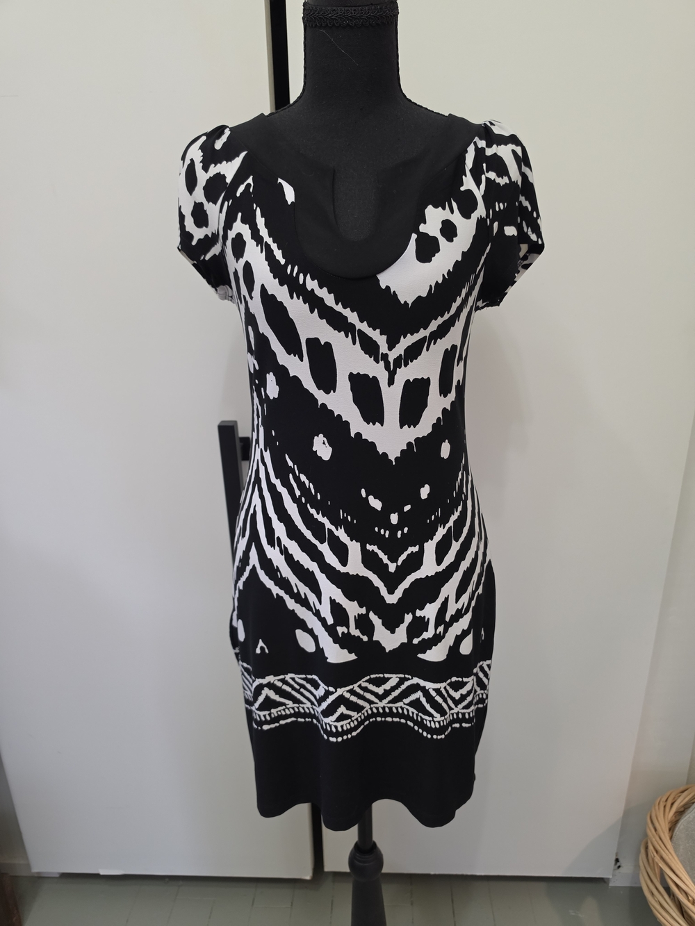 Sweet Storm Black & White Dress